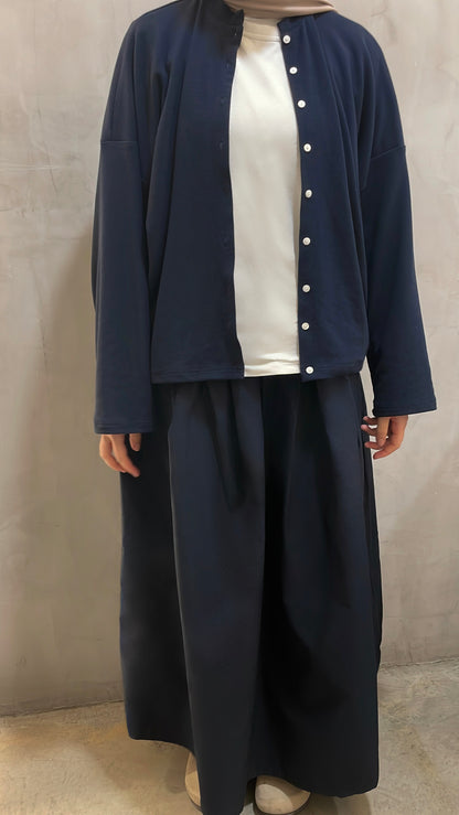 Cardigan col rond